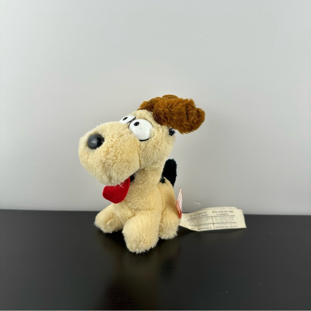 Vintage 1981 Odie from Garfield Plush Stuffed Animal Dakin Small 5” Collectible